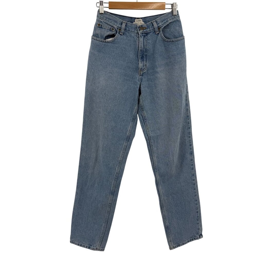 Vintage LL Bean women's original fit/relaxed jeans size‎ 6 MT cotton y2k Tapered